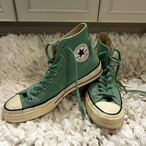 Electric Aqua high top Men’s Converse